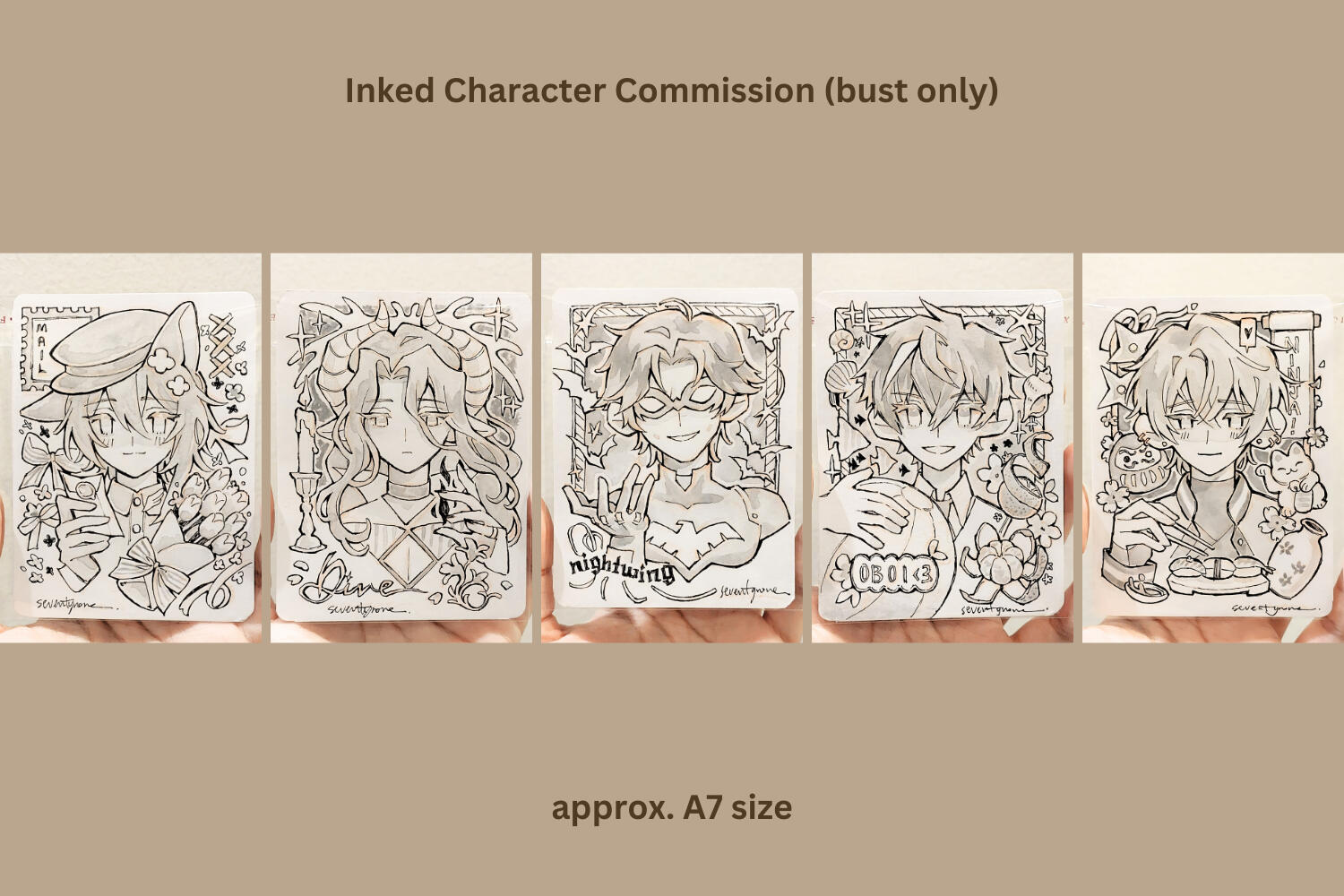 Seventynone Commission Samples